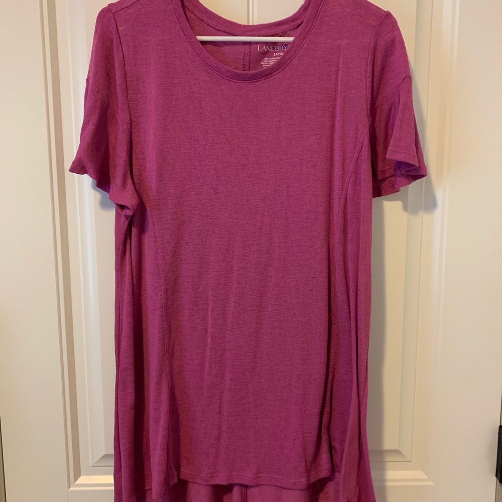 LANE BRYANT // short sleeved shirt